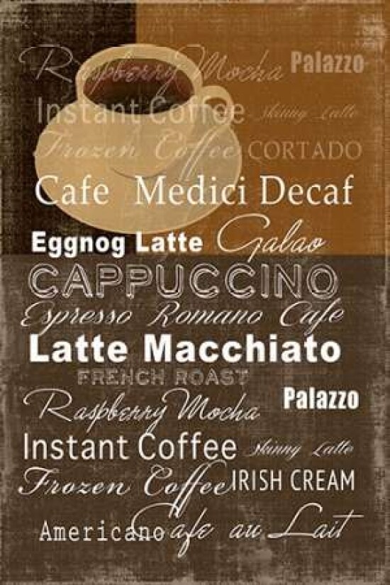 Caf&#xFFFD; Collection - Mini Poster Print by Aimee Wilson