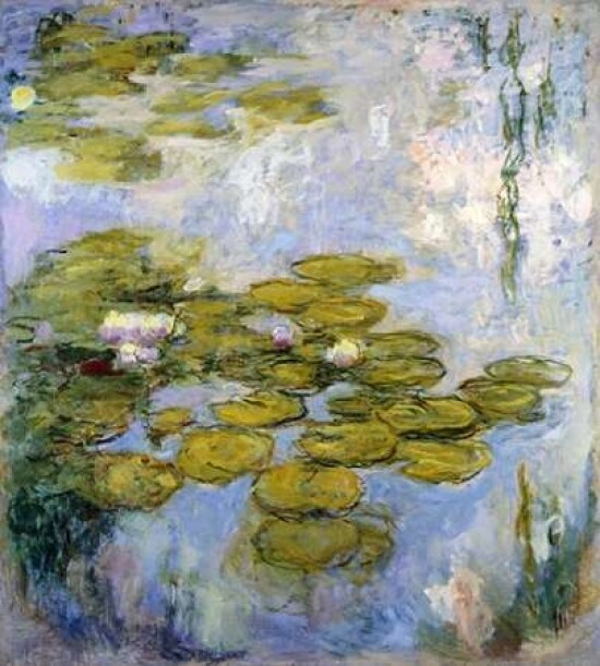 Nympheas - Water Lilies Poster Print by Claude Monet - Item # VARPDX281606