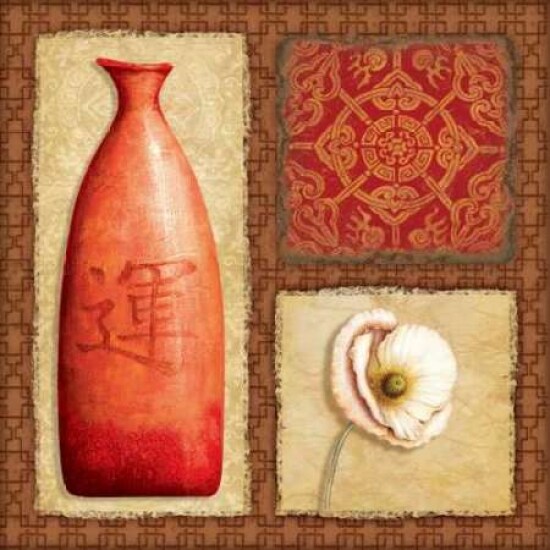 Oriental Collage I Poster Print by Delphine Corbin - Item # VARPDXCBN018