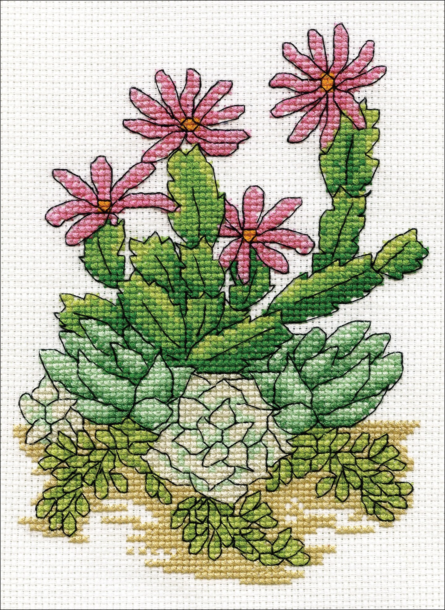 Design Works Counted Cross Stitch Kit X Cactus Count Michaels