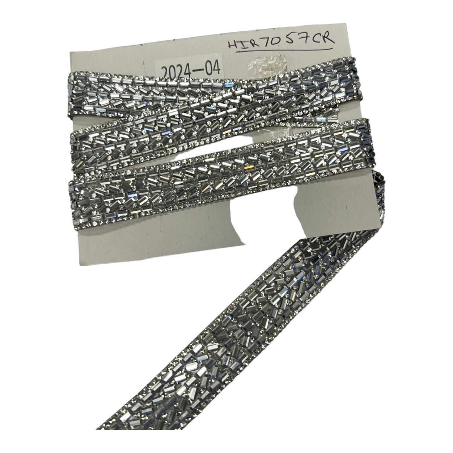 Victoria 20mm Iron-on Rhinestone Trim