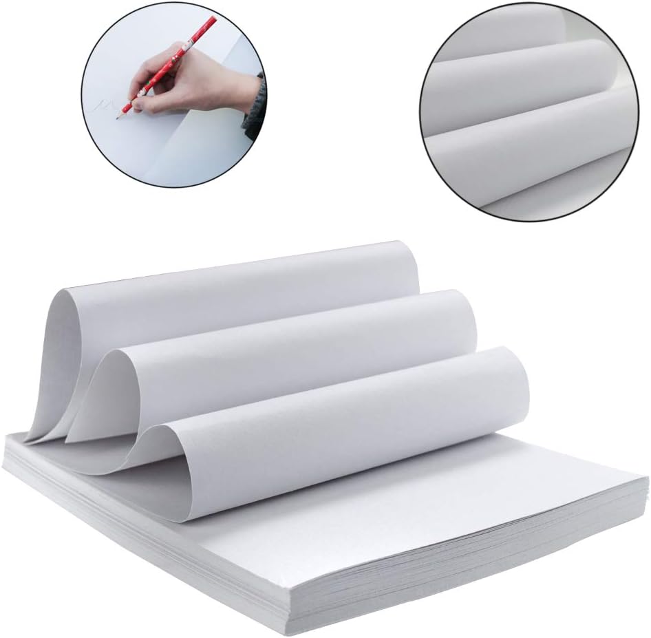 100PCS White Watercolor Paper, 100% Rag Cotton Watercolor Paper Cold Press Cut Bulk Pack for Watercolorists Students Beginning Artists(12 x 8 inch)