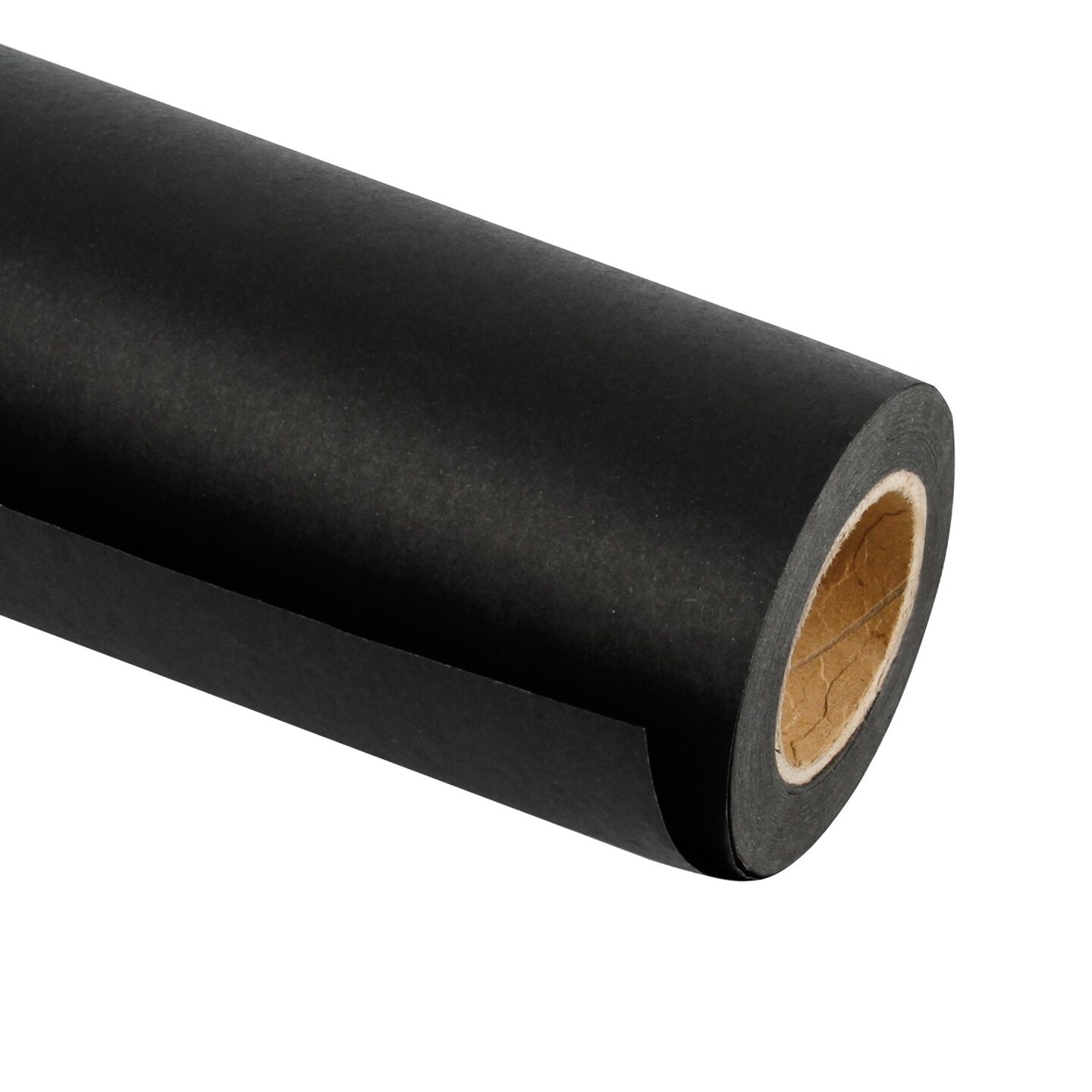Black Kraft Paper Roll - 36 inches x 100 feet - Recyclable Paper Perfect for Wrapping, Craft, Packing, Floor Covering, Dunnage, Parcel, Table Runner