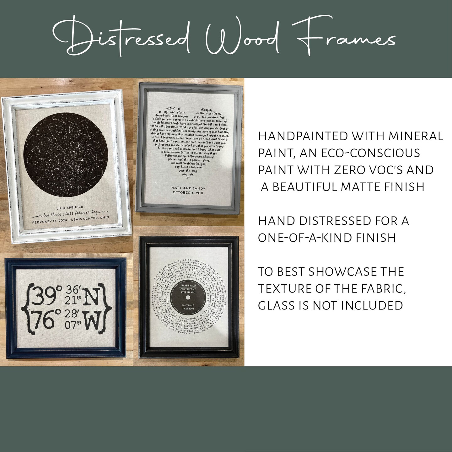 Vinyl Record Song Lyrics - 2nd Cotton 4th and 12th Linen 5th outlets Wood Anniversary - for Music Loving Husband or Wife - Sustainable Gift