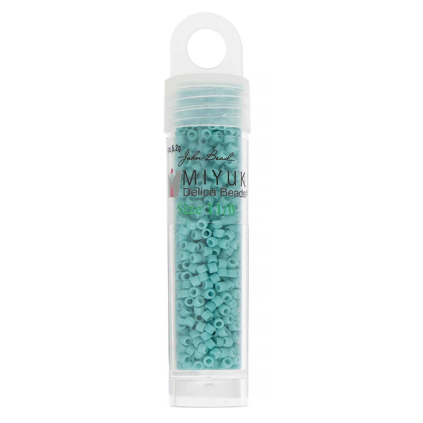 Miyuki Delica 5.2g Opaque Glass Beads, 11/0