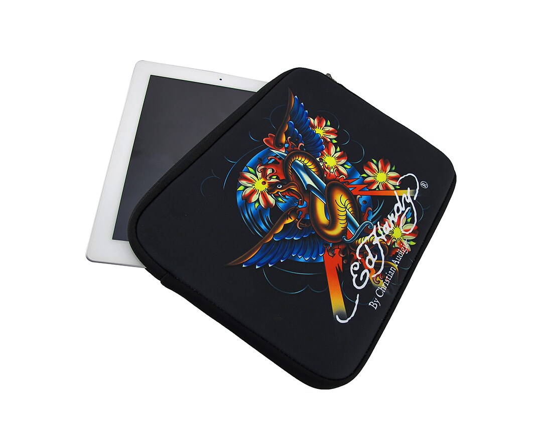 Ed Hardy Snake and Dagger Neoprene Tablet Sleeve