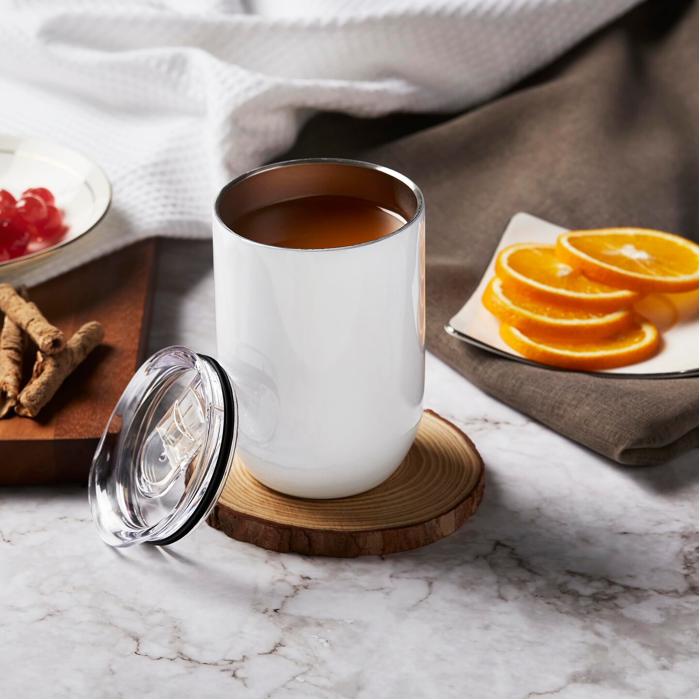 Makerflo 12 Oz Straight Wine Sublimation Blank Tumbler with Splash Proof Lid &#x26; Straw - Pack of 1, Craft-Ready for DIY Gifts &#x26; Personalization (Sublimation, Epoxy, UV DTF, Vinyl, and Laser Engraving)