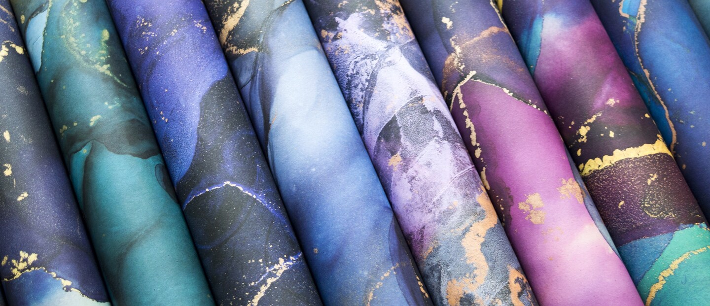 Craft Consortium Double-Sided Paper Pad 12"X12" 30/Pkg-Ink Drops - Midnight, 20 Designs