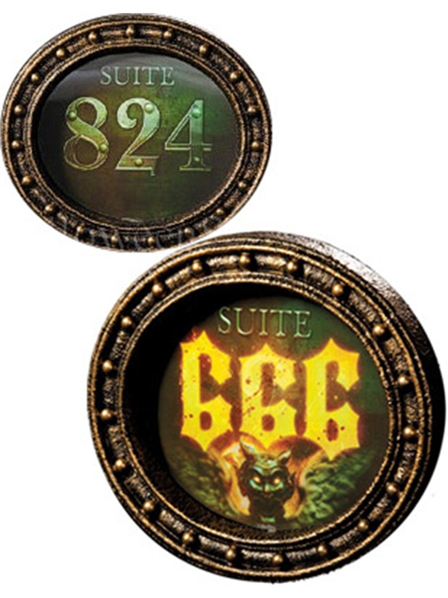 Large Lenticular 3D Suite 824 Changing 666 Address Sign