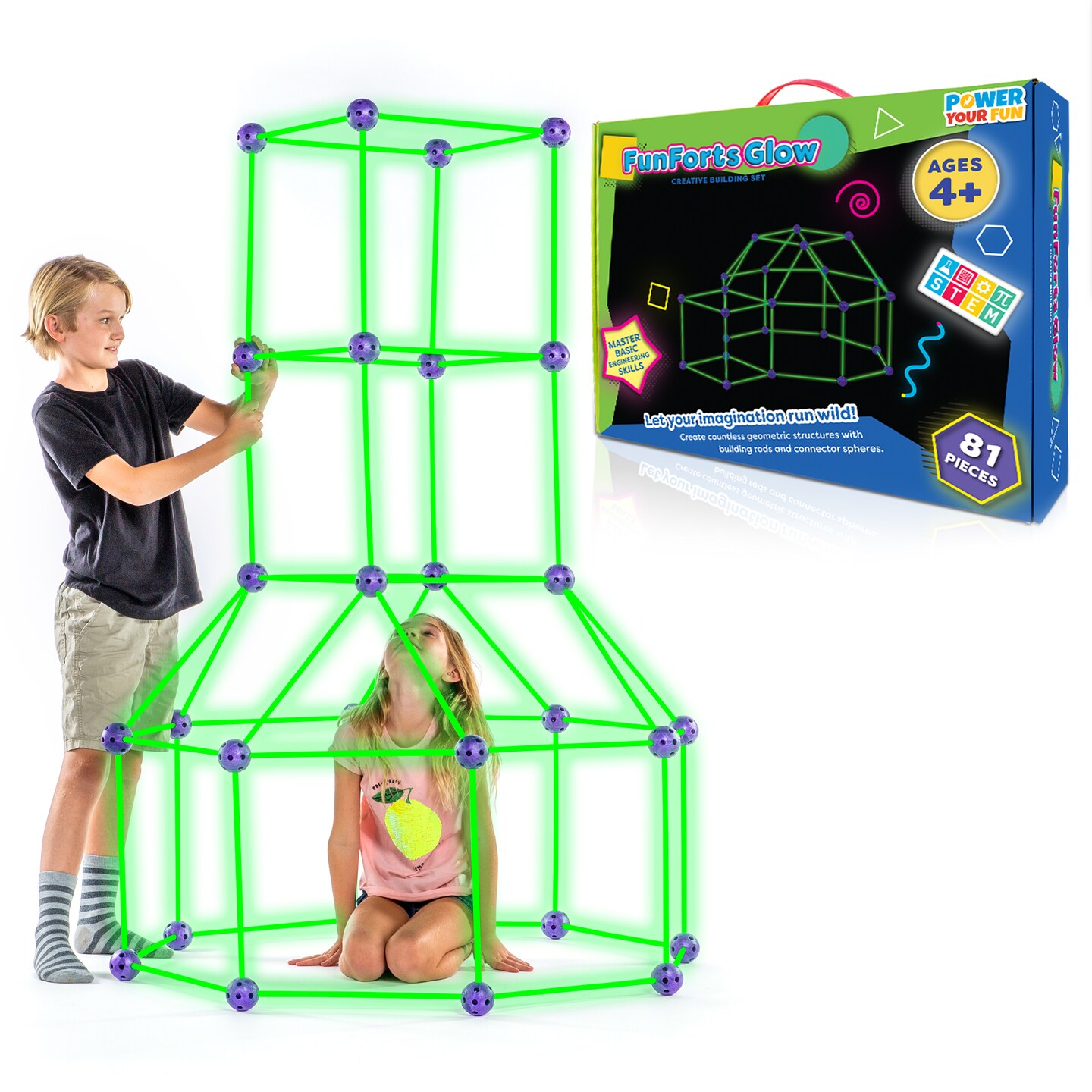 Fort building kits for kids on sale