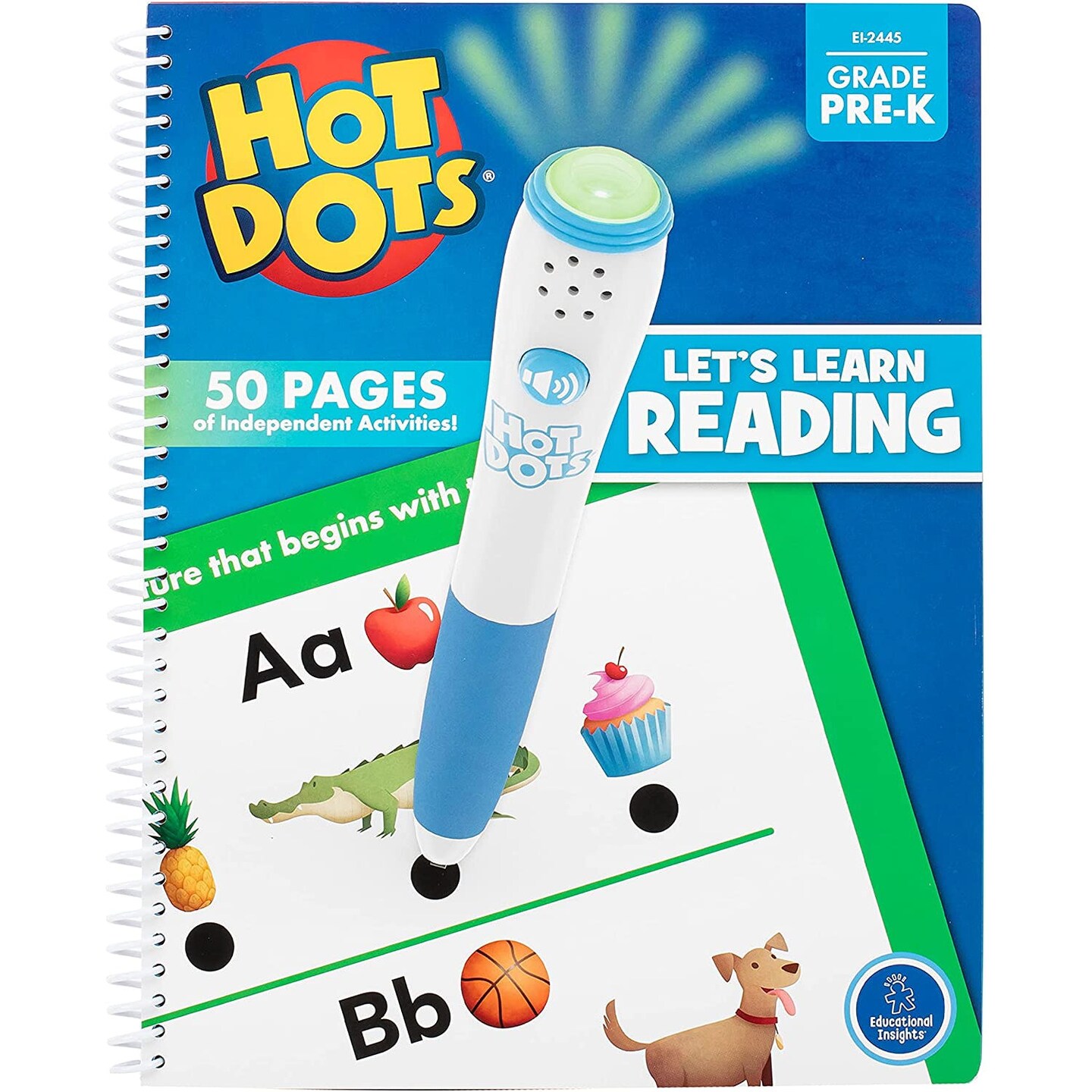 Hot Dots&#xAE; Let&#x27;s Learn Pre-K Reading!