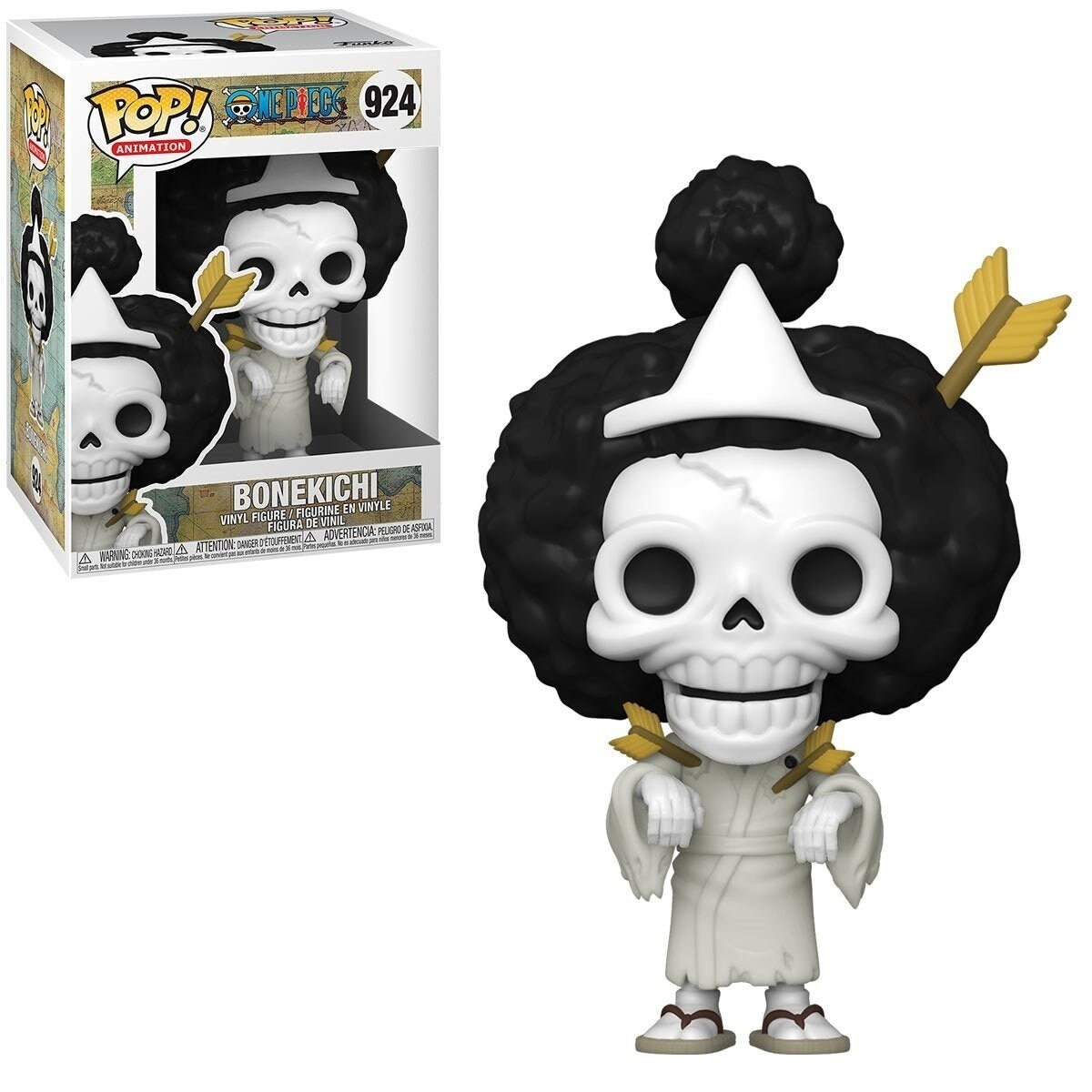 Brook Funko Pop One Piece Animation Figure 924 Collectible Toy Vinyl Figure