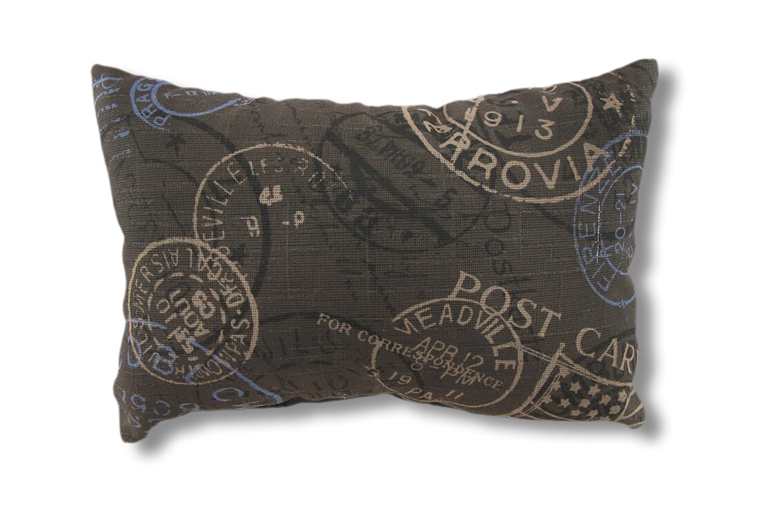 Don&#x27;t Forget to Write Blank Customizable Postcard Accent Pillow