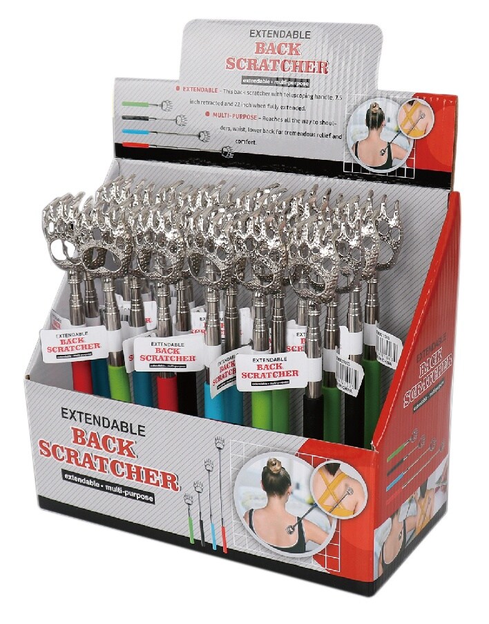 Extendable Back Scratchers-24 Piece Assortment