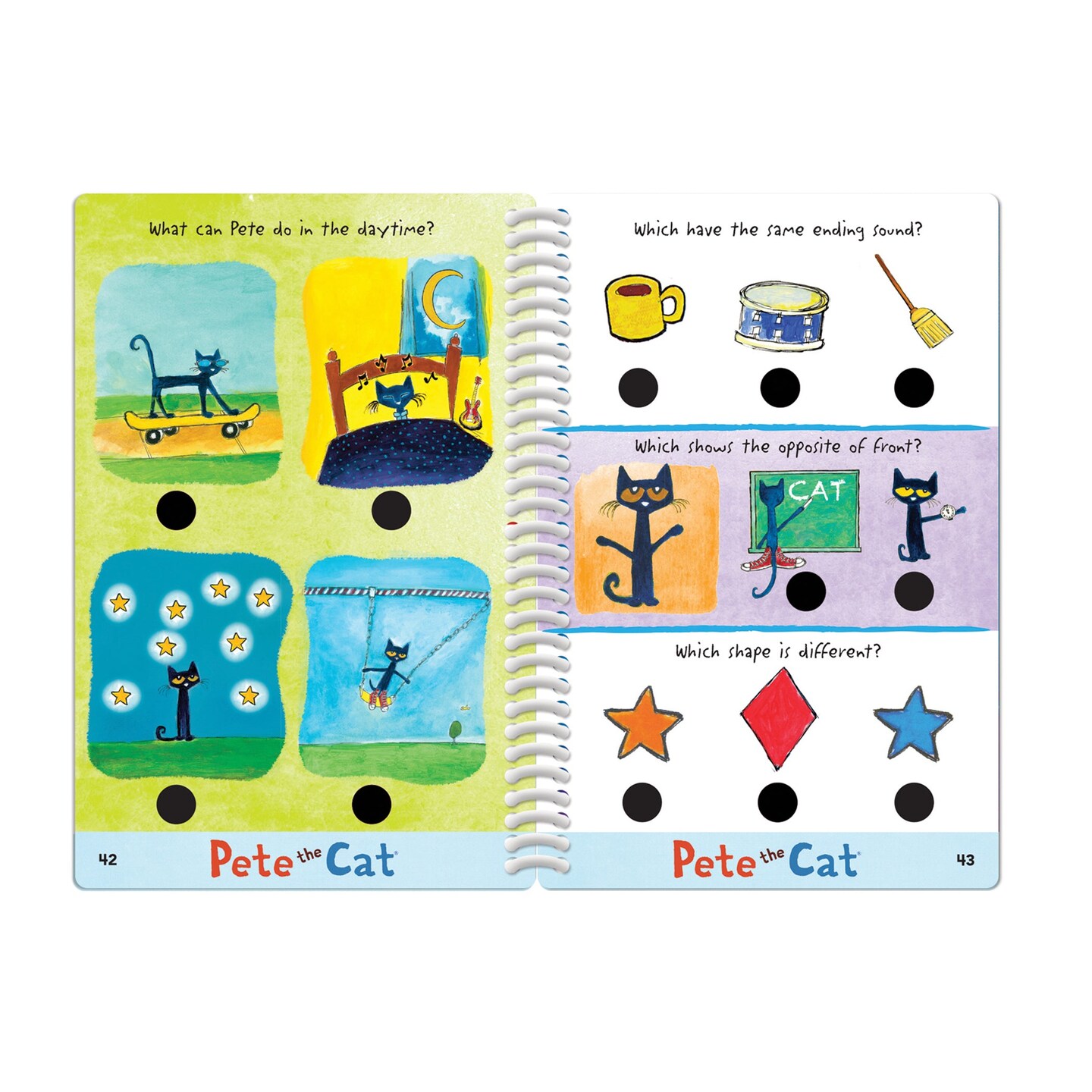 Hot Dots&#xAE; Jr. Pete the Cat&#xAE; Preschool Rocks! Set