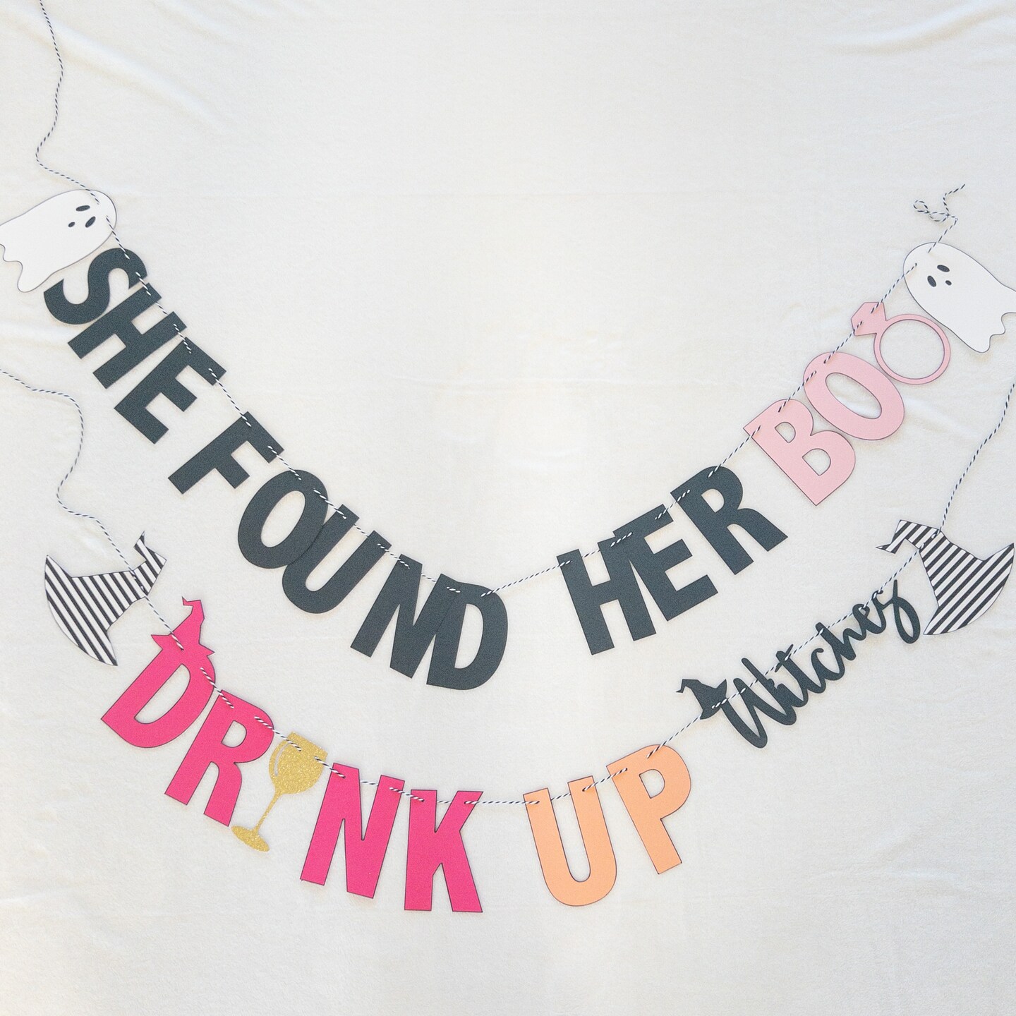 Halloween Bachelorette Party Banner Sign