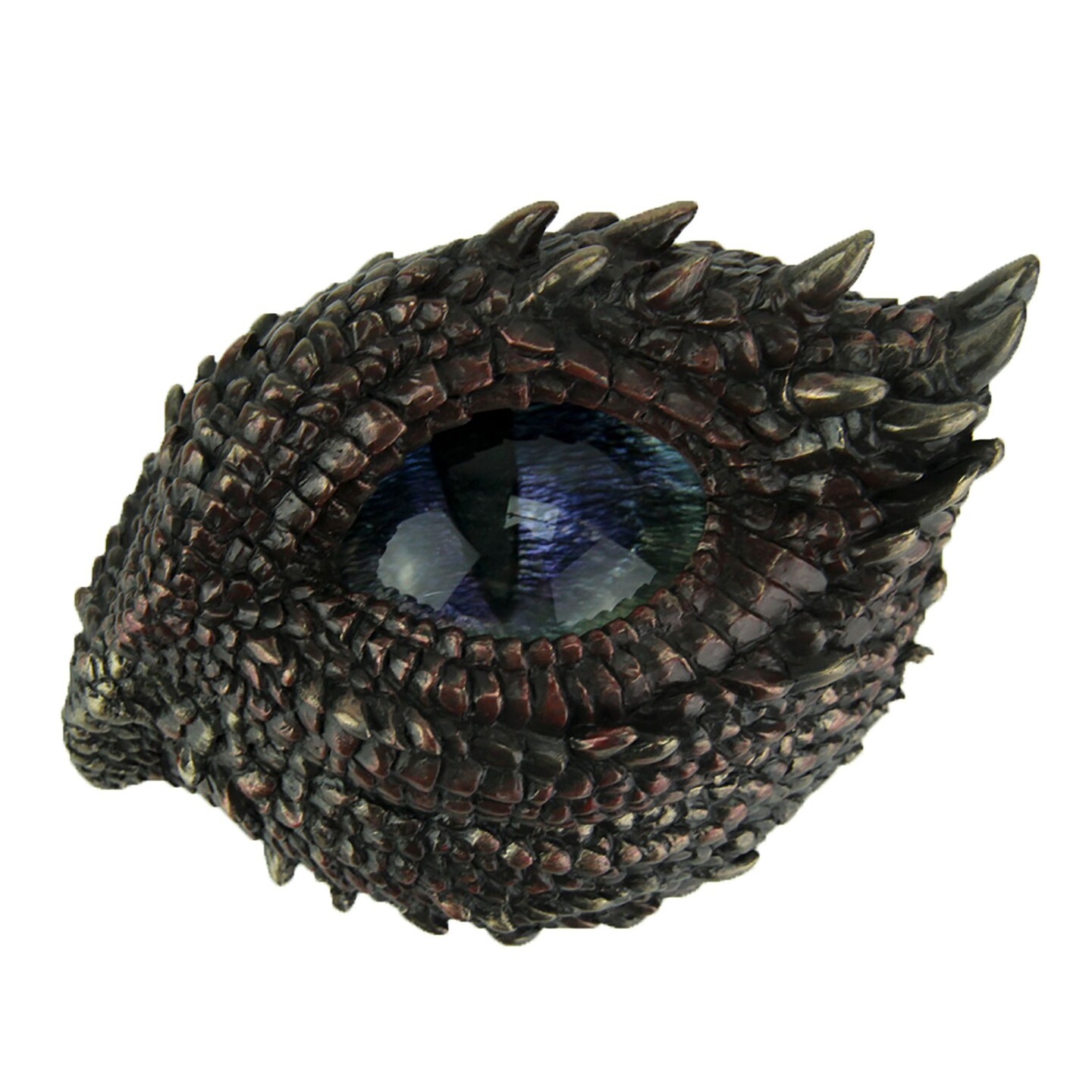 Antique Bronze Finish Thorny Dragon Eye Trinket / Stash Box