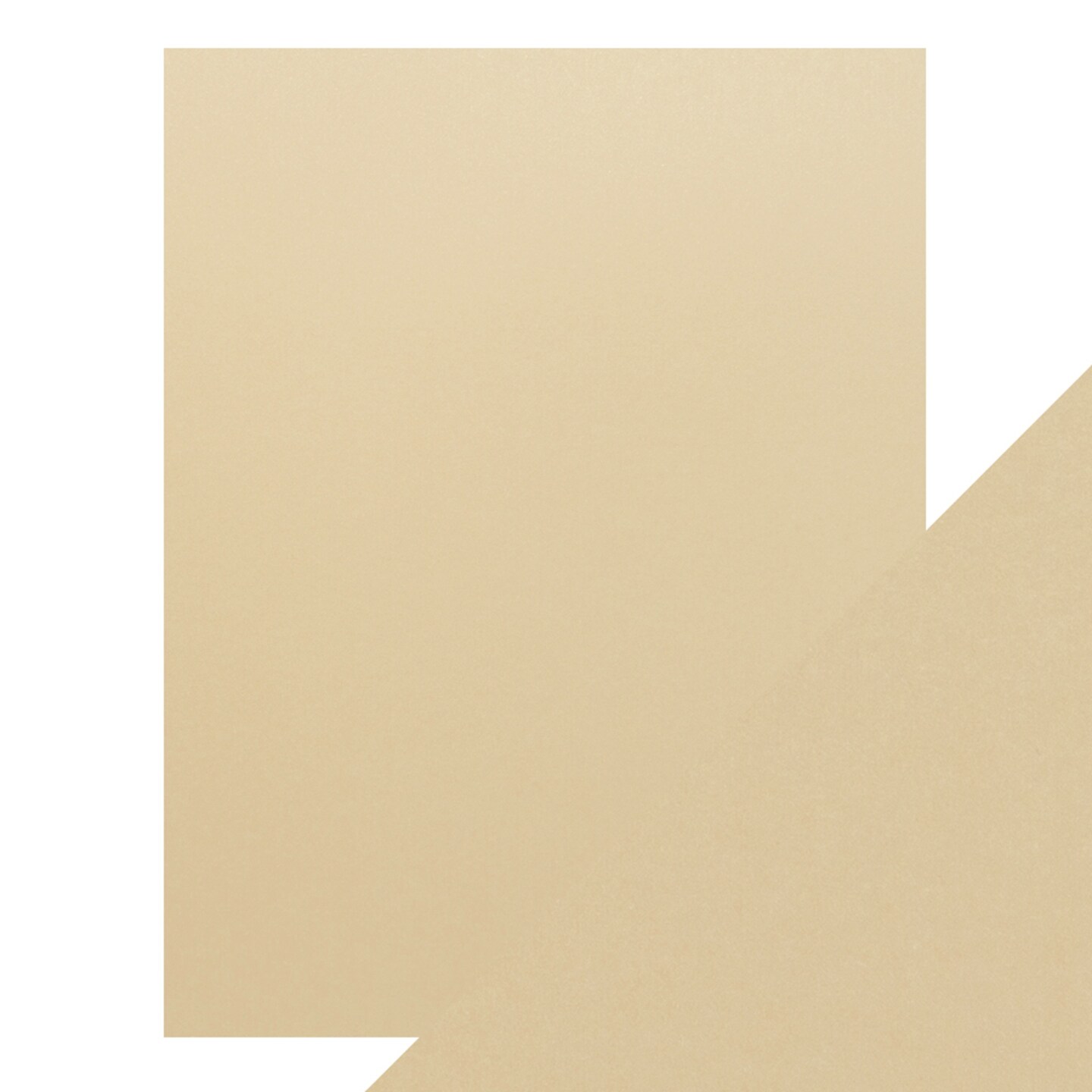 Craft Perfect Pearlescent Cardstock 8.5&#x22;X11&#x22; 5/Pkg-Ivory Sheen
