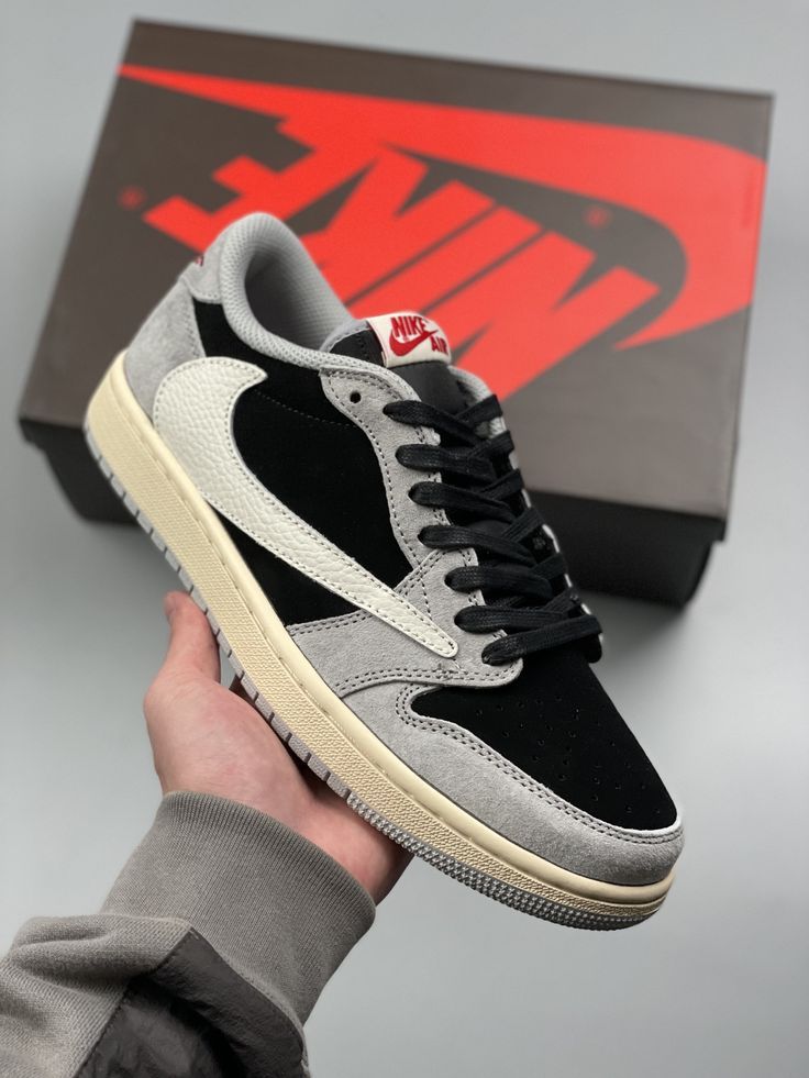 Travis Scott X Air Jordan 1 Low OG SP Grey Black Cream - Sneakers for Men  and Women | MakerPlace by Michaels