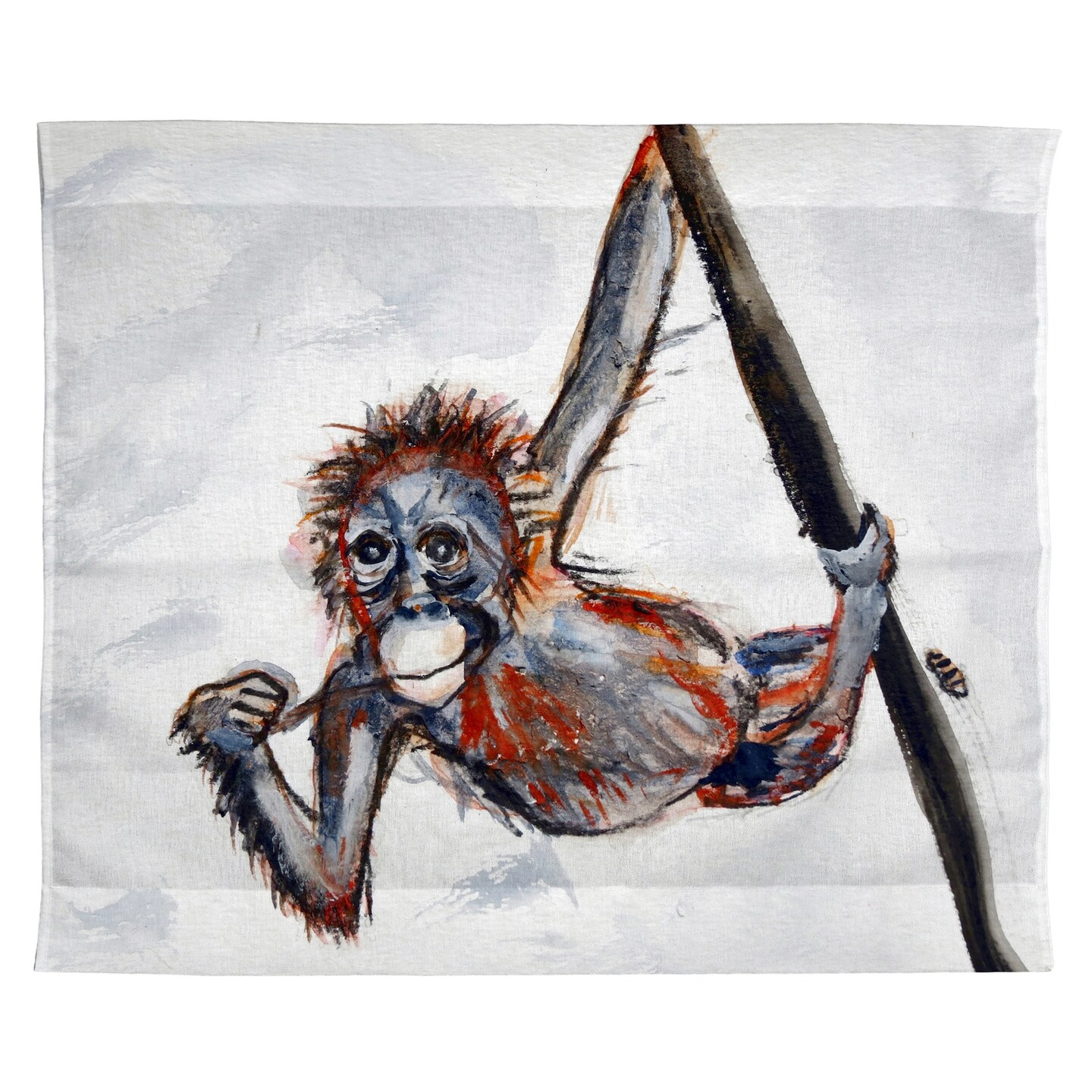 Betsy Drake Betsy&#x27;s Monkey Outdoor Wall Hanging 24x30