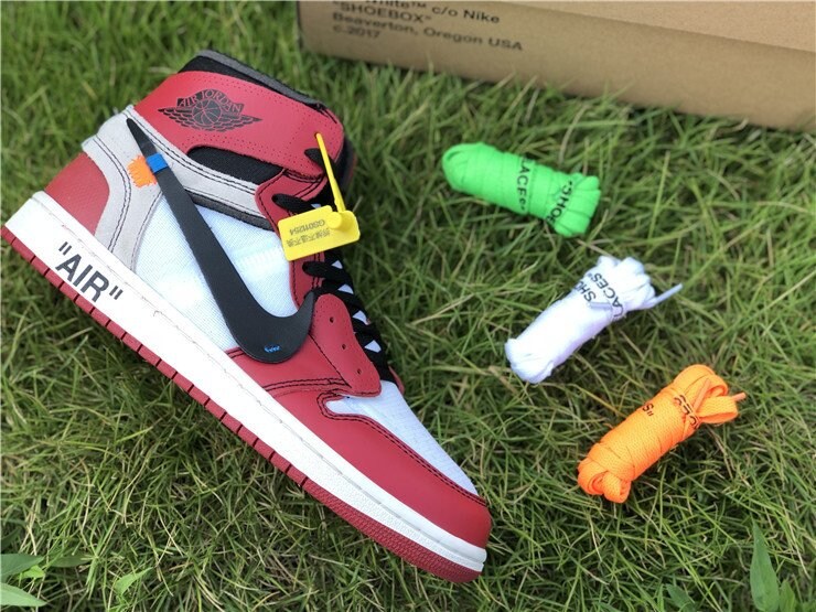 The Ten: Off-White Air Jordan 1 Chicago - Sneakers for Men The Ten: Off-White Air Jordan 1 Chicago - Sneakers for Men
