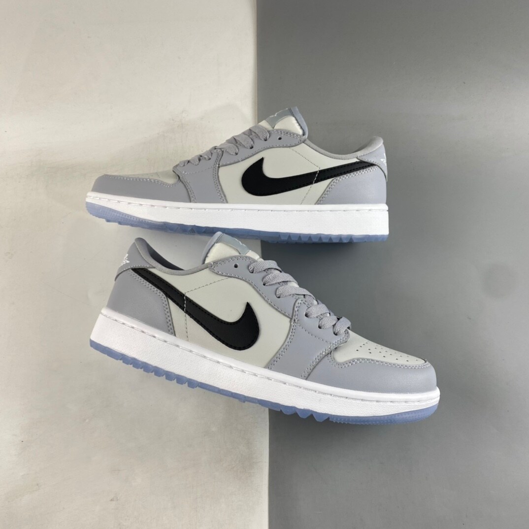 Air Jordan 1 Golf Low Wolf Grey Photon Dust White Black