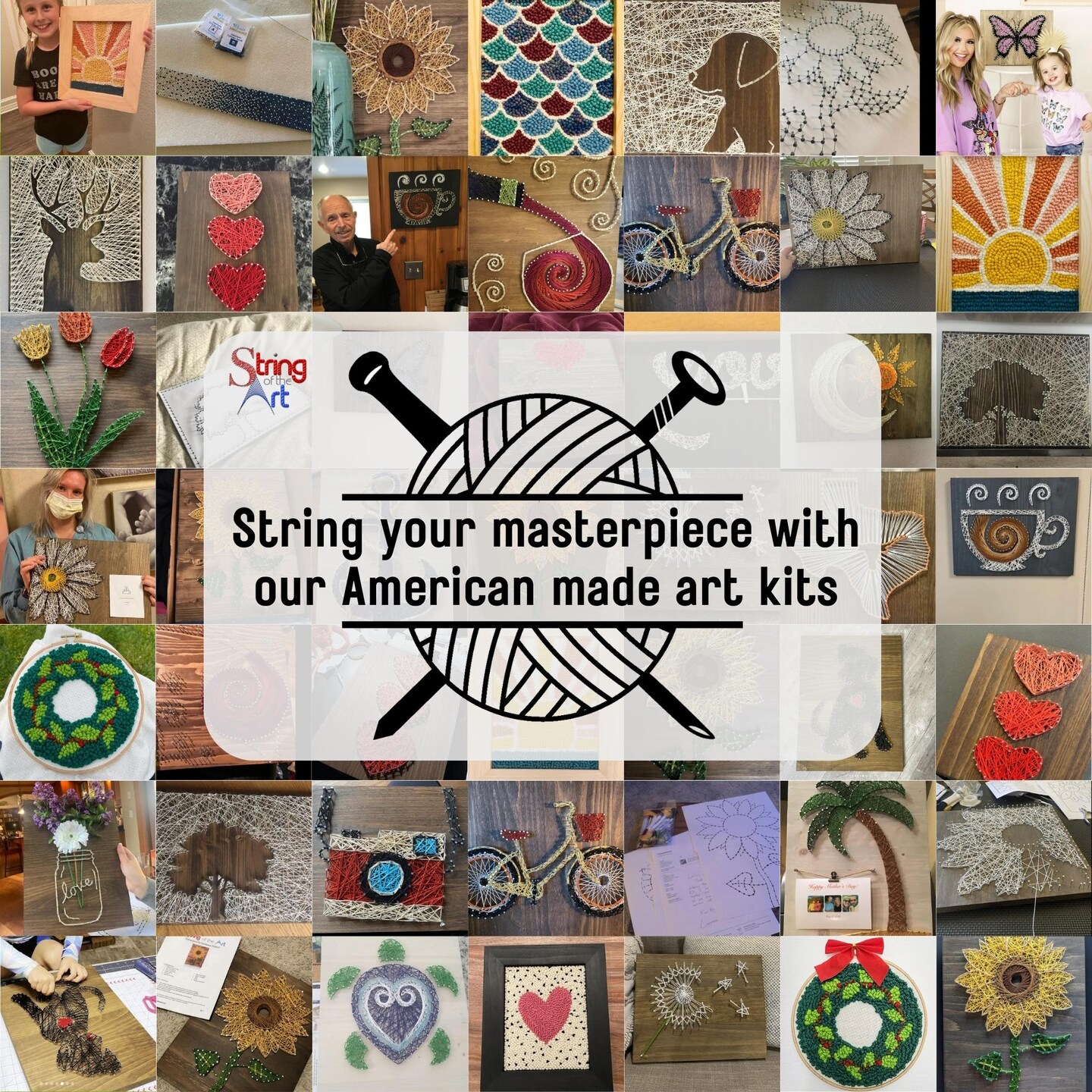 Beginner Embroidery Kit For Adults & Women - Cross Stitch & Punch Needle Starter Kit With Hoop, Thread, Fabric, Tools - View #7