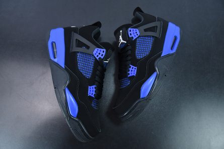 Jordan 4 metallic blue on sale