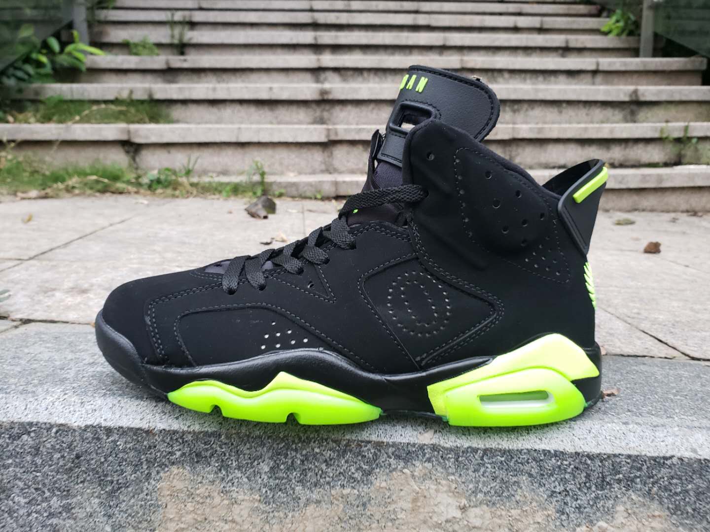 Air Jordan 6 Oregon Ducks PE Black Green 2019 Sneakers For Men And Women Gift For Him Gift For Her MakerPlace by Michaels