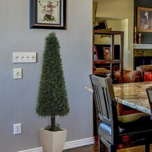 Stunning 39&#x22; Boxwood Cone Topiary - Add a Touch of Elegance to Your Home