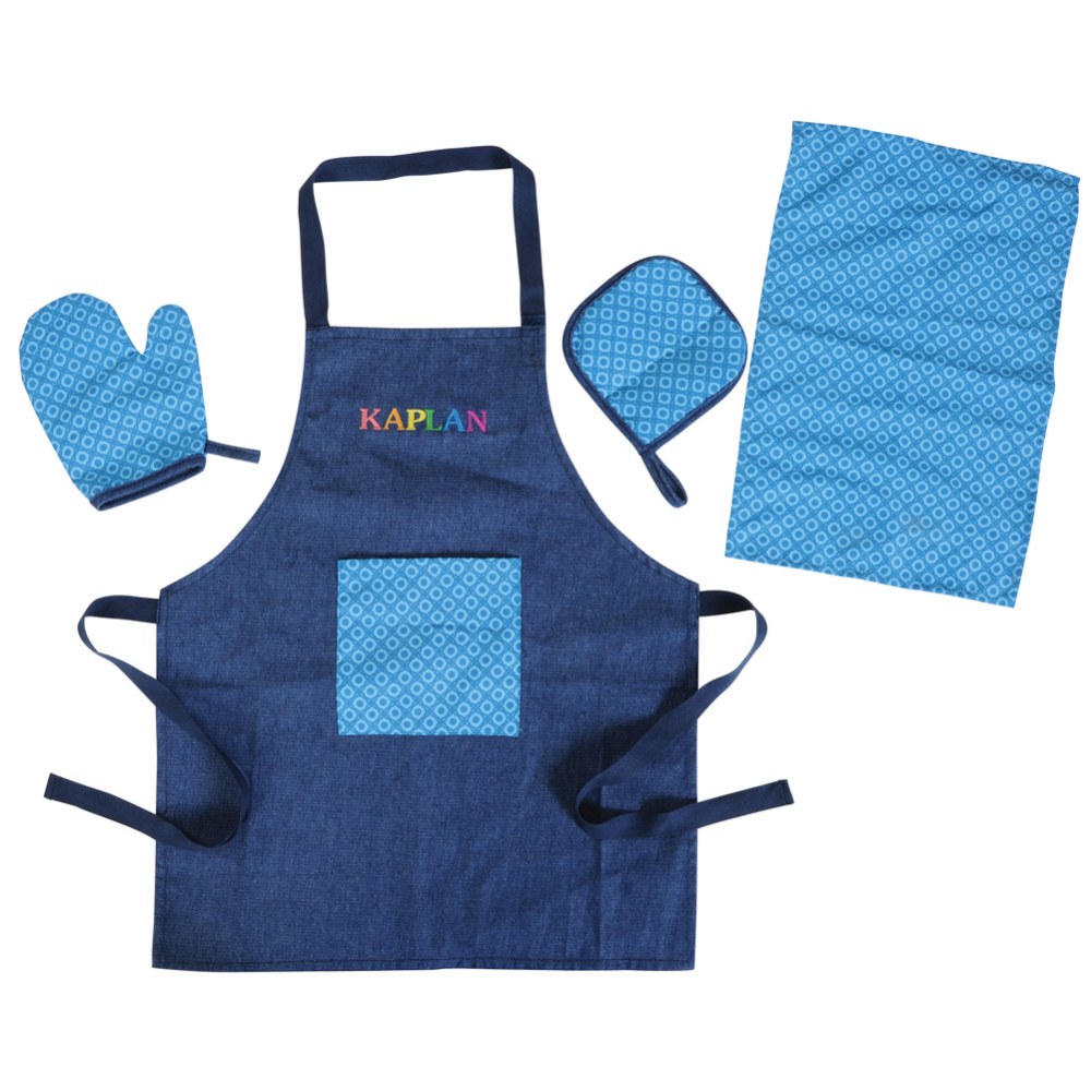 Kaplan Early Learning Company Lil' Cooks Chef Apron and Accessories Set