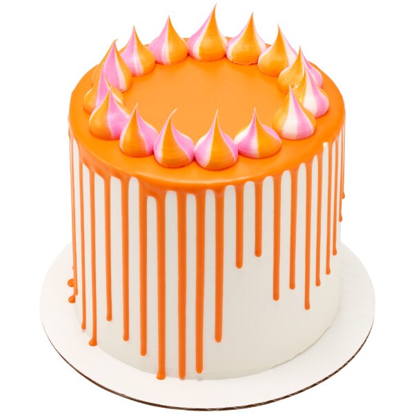 Orange Cake Drip