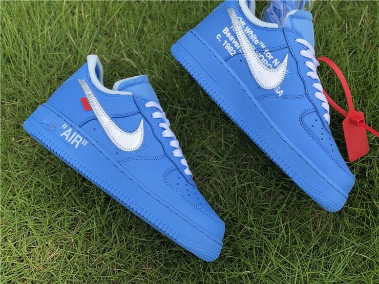 Off-White air force 1 University deals Blue