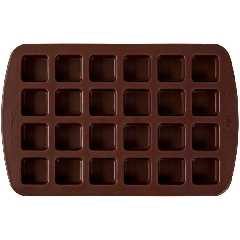 Silicone Soap Mold - Mini Squares 24-Cavity Mold