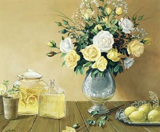Lemon tea Poster Print by Wouter Roelofs - Item # VARPDXWR069