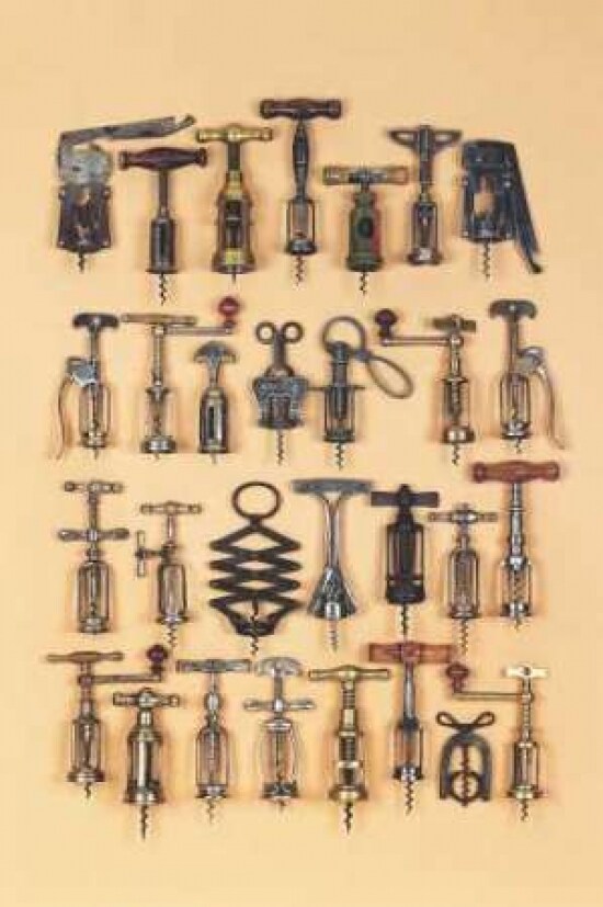 Vintage Corkscrews Poster Print by Andrew Rose - Item # VARPDXRAP200