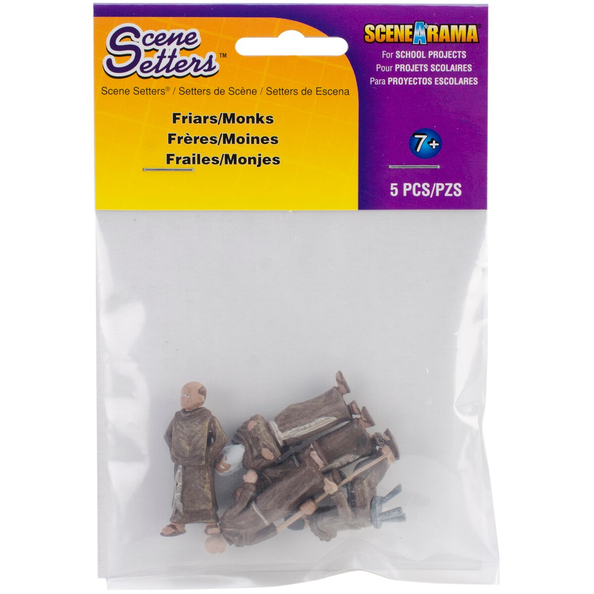 SceneARama Scene Setters(R) Figurines-Friars/Monks 5/Pkg
