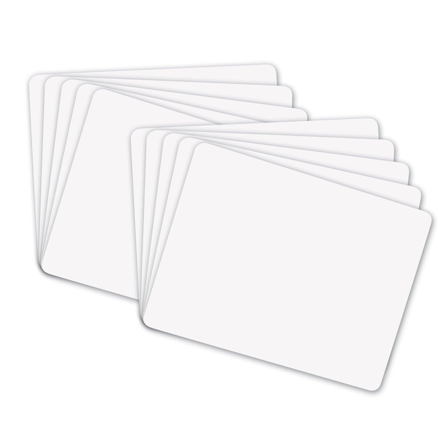 Combo Board, 2-Sided, Chalk/Whiteboard, 9&#x22; x 12&#x22;, 10 Boards