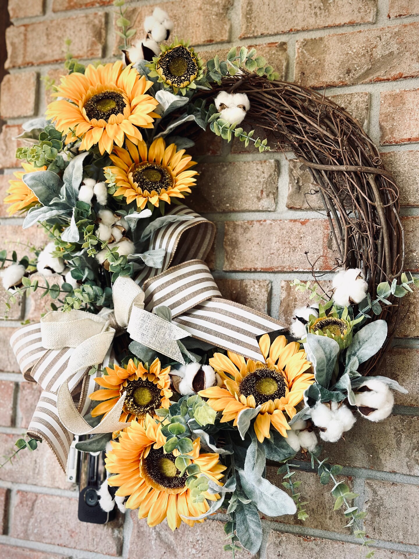 Sunflower Wreath Making Class