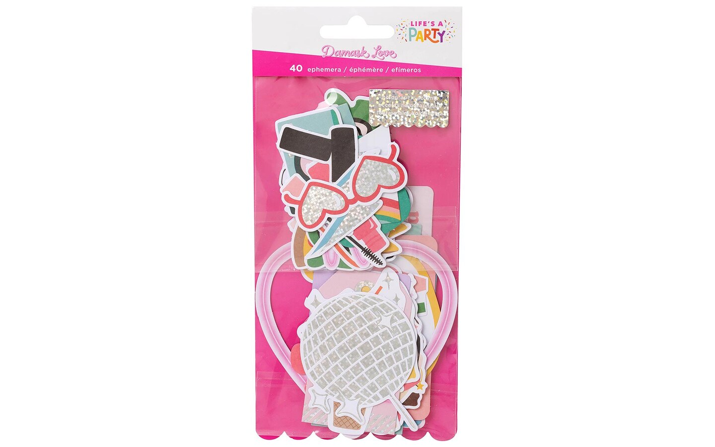 AMC DML Life&#x27;s A Party Ephemera Disco Holo Foil