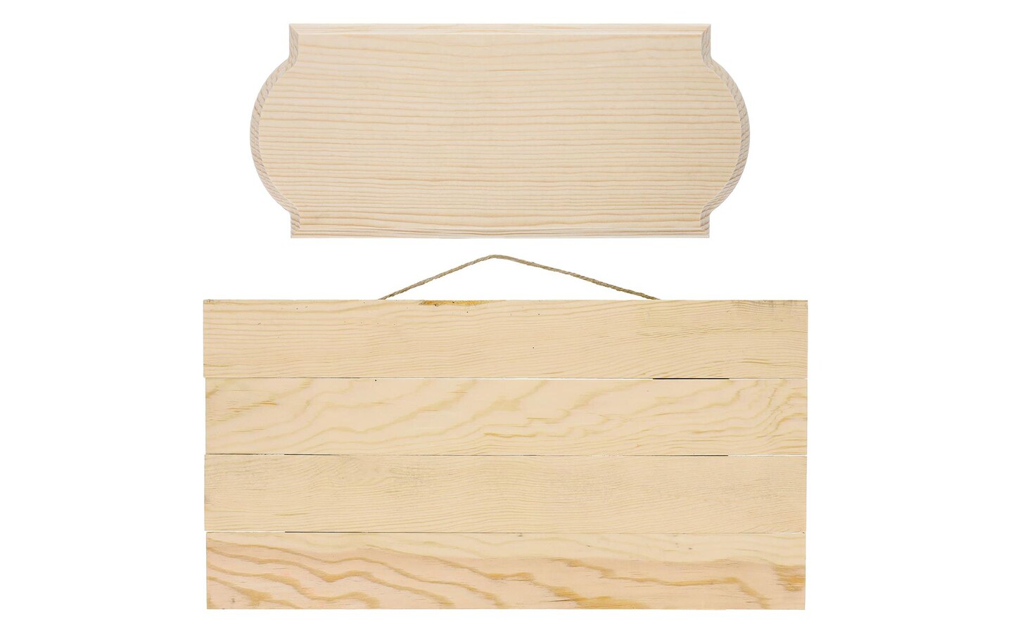 Wood Set Signboard 14" & Pallet Plaque 16x8.25" Michaels