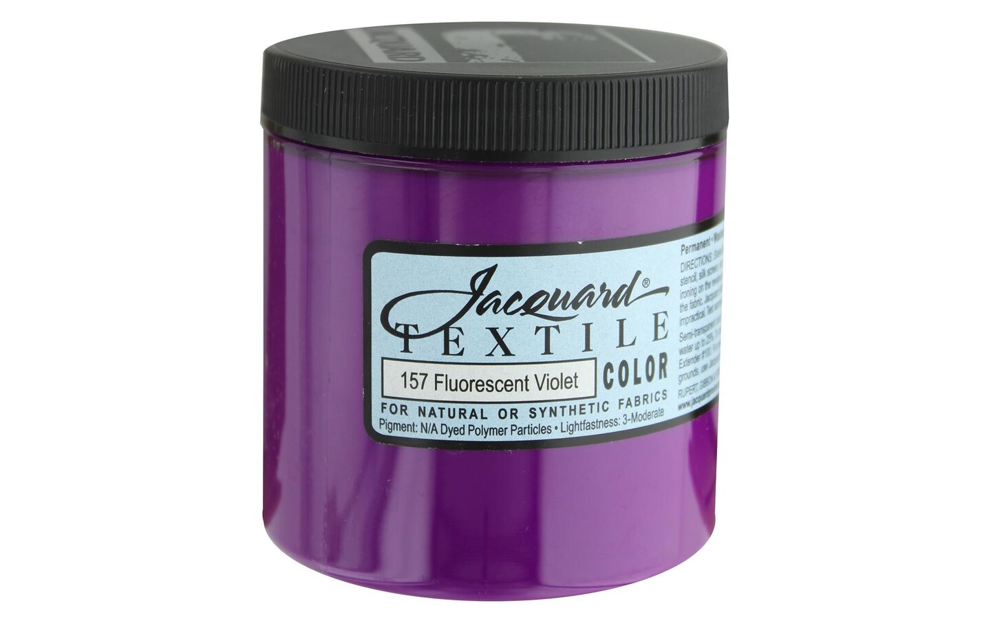 Jacquard Textile Color Fabric Paint 8oz Fluorescent Violet