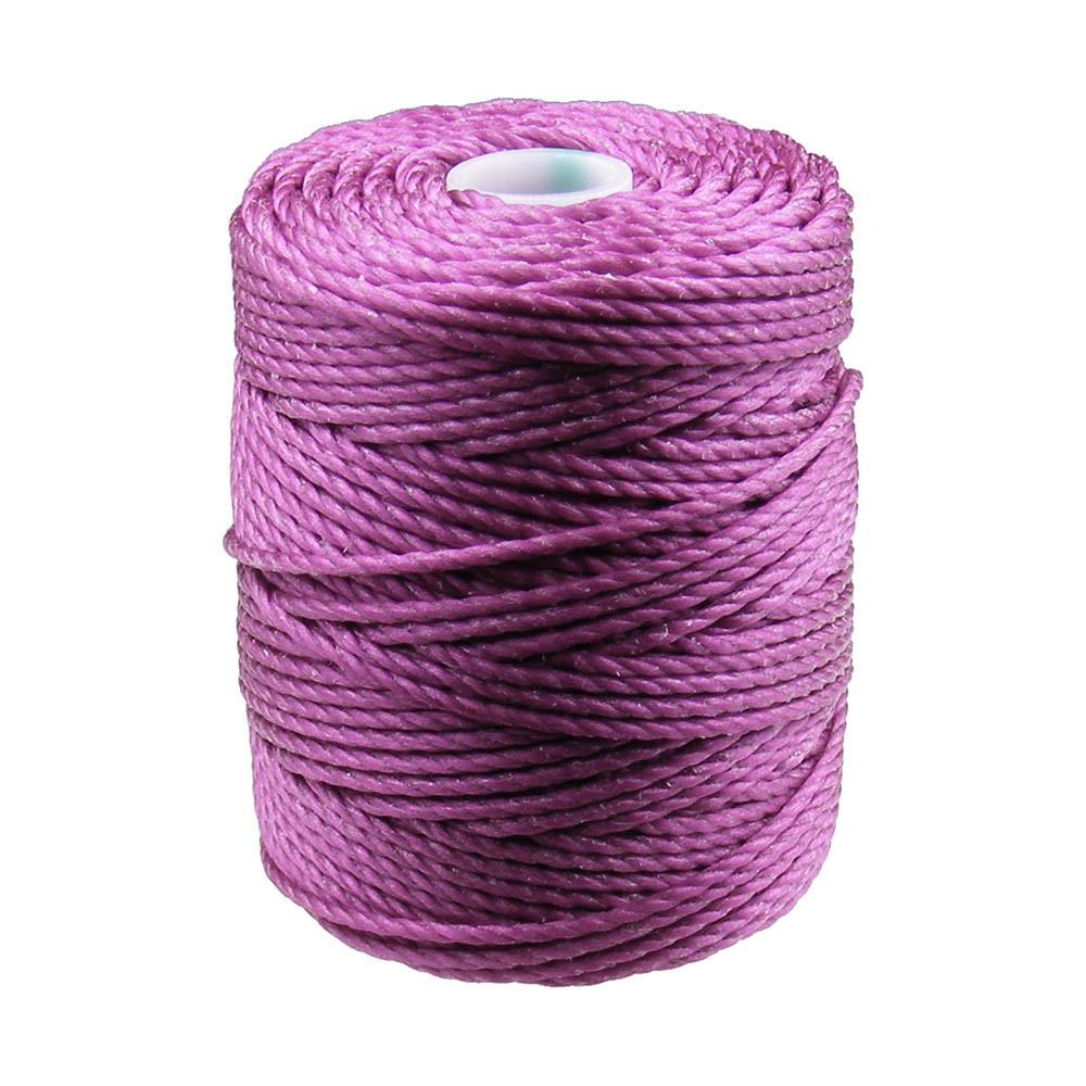 C-Lon Tex 400 Heavy Weight Bead Cord, Lt Orchid ,1.0mm, 36 Yard Spool