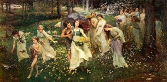 Ward The Progress Of Spring 1905 Poster Print by  Georges Seurat - Item # VARPDX374416