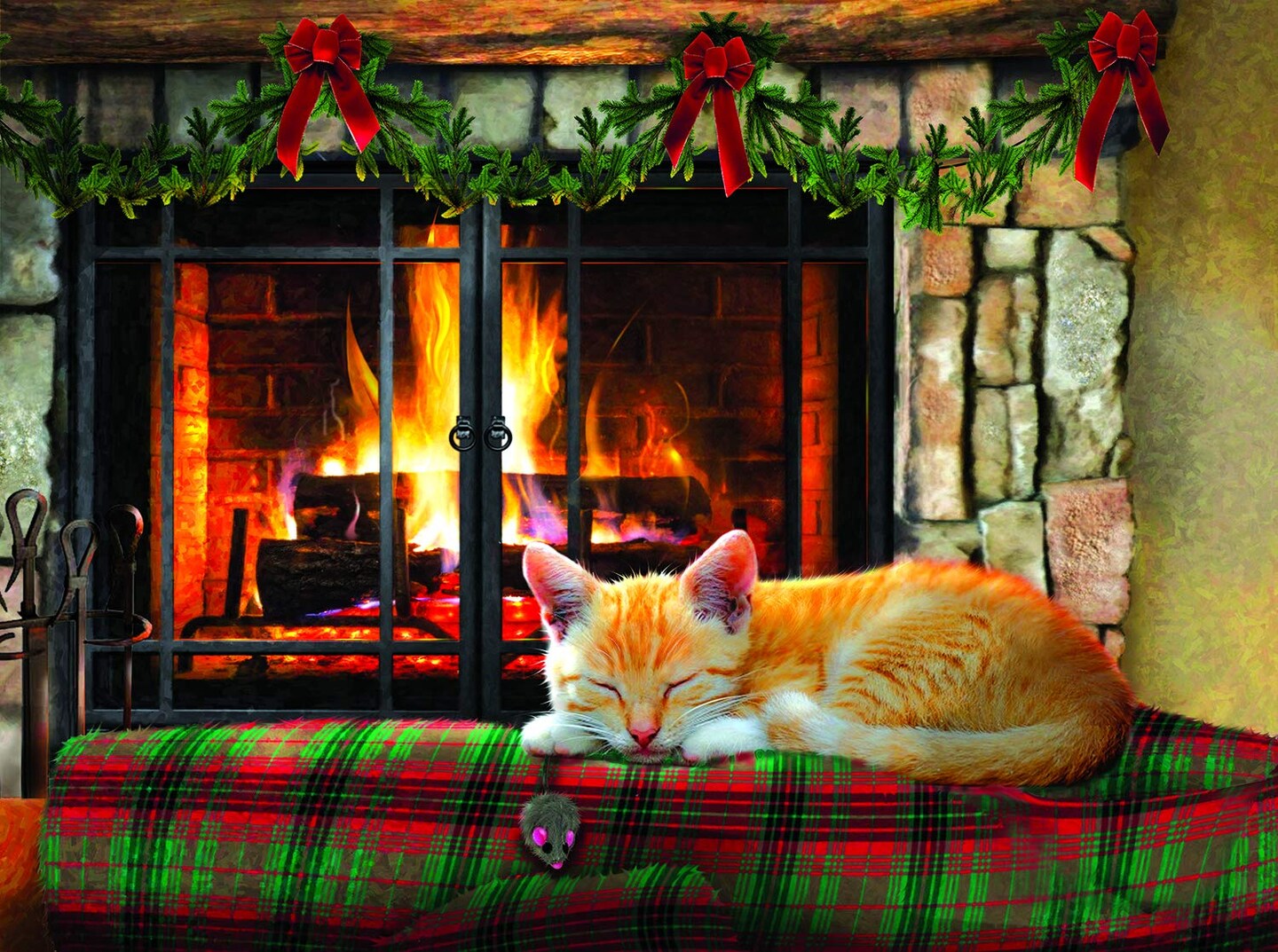 Christmas Cats 500 Piece Jigsaw Puzzle