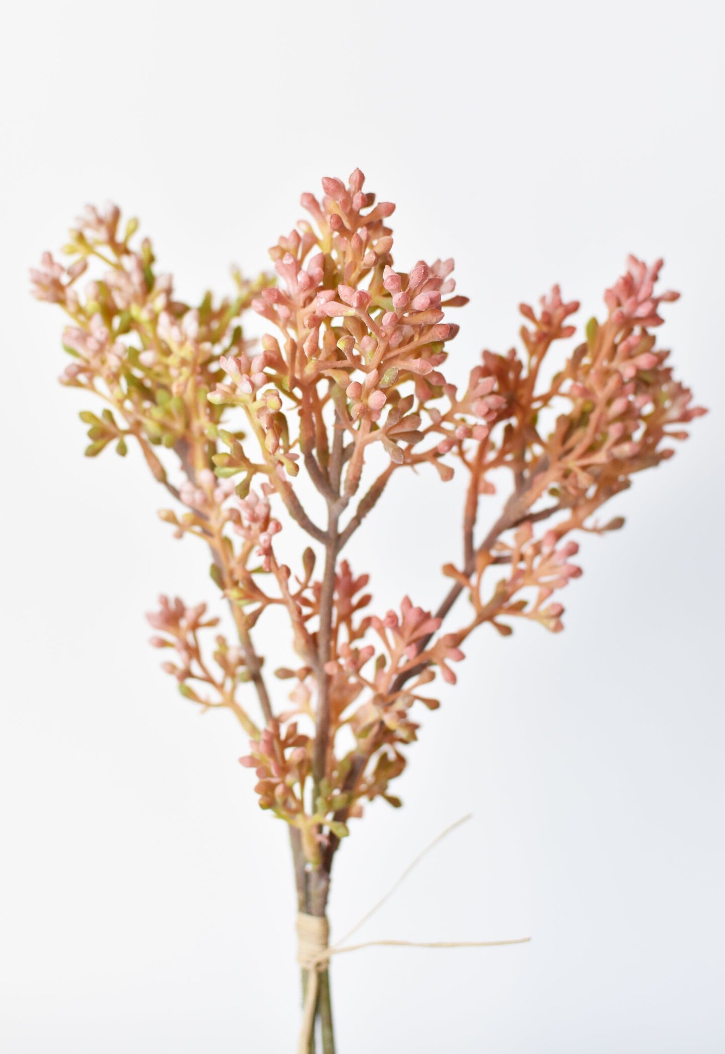 14&#x22; Faux Pink Sedum Bundle (3 Stems)