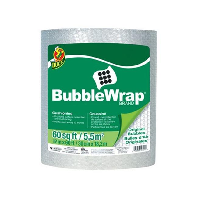 Duck 12 in. x 60 ft. One Airtight Bubble Wrap