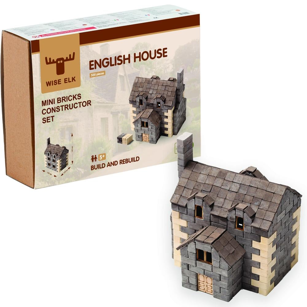 Mini Bricks Construction Set - English House