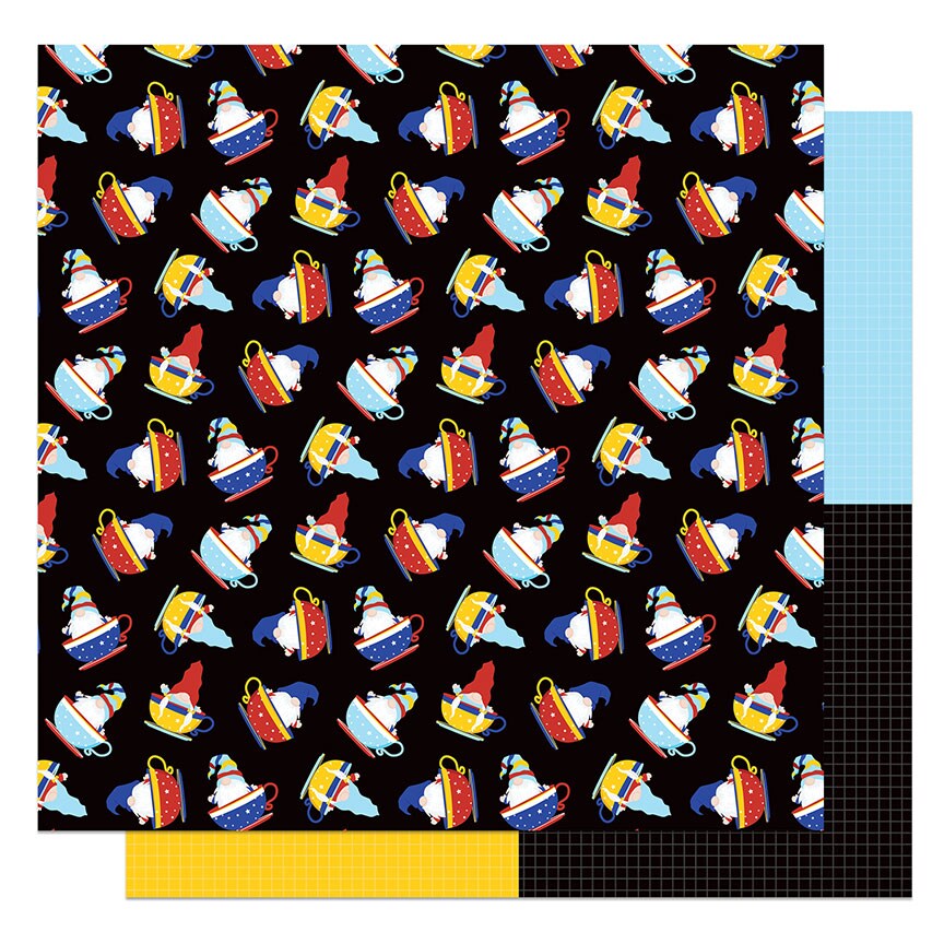 Photoplay Magical Teacups 12x12 Double-Sided Light Cardstock Paper