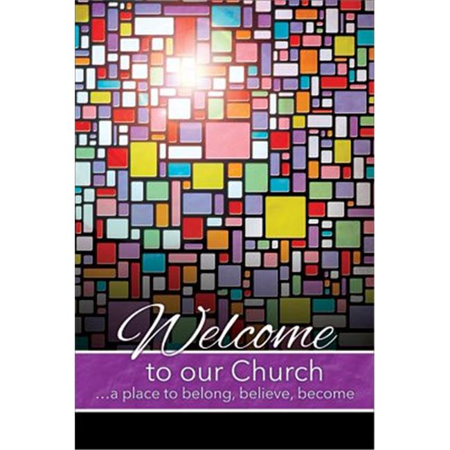 B & H Publishing 152913 Folder Welcome Welcome To Our Church - Pack Of ...